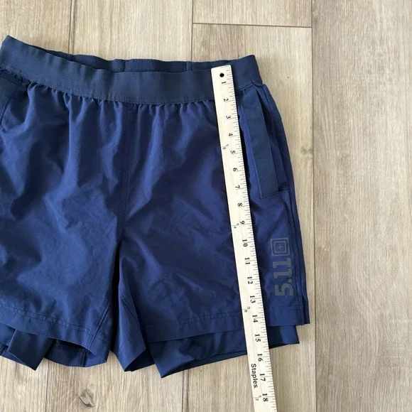 5.11 Tactical PT-R Havoc Shorts Men's Size Medium Lined Gym Workout Training - Picture 3 of 7